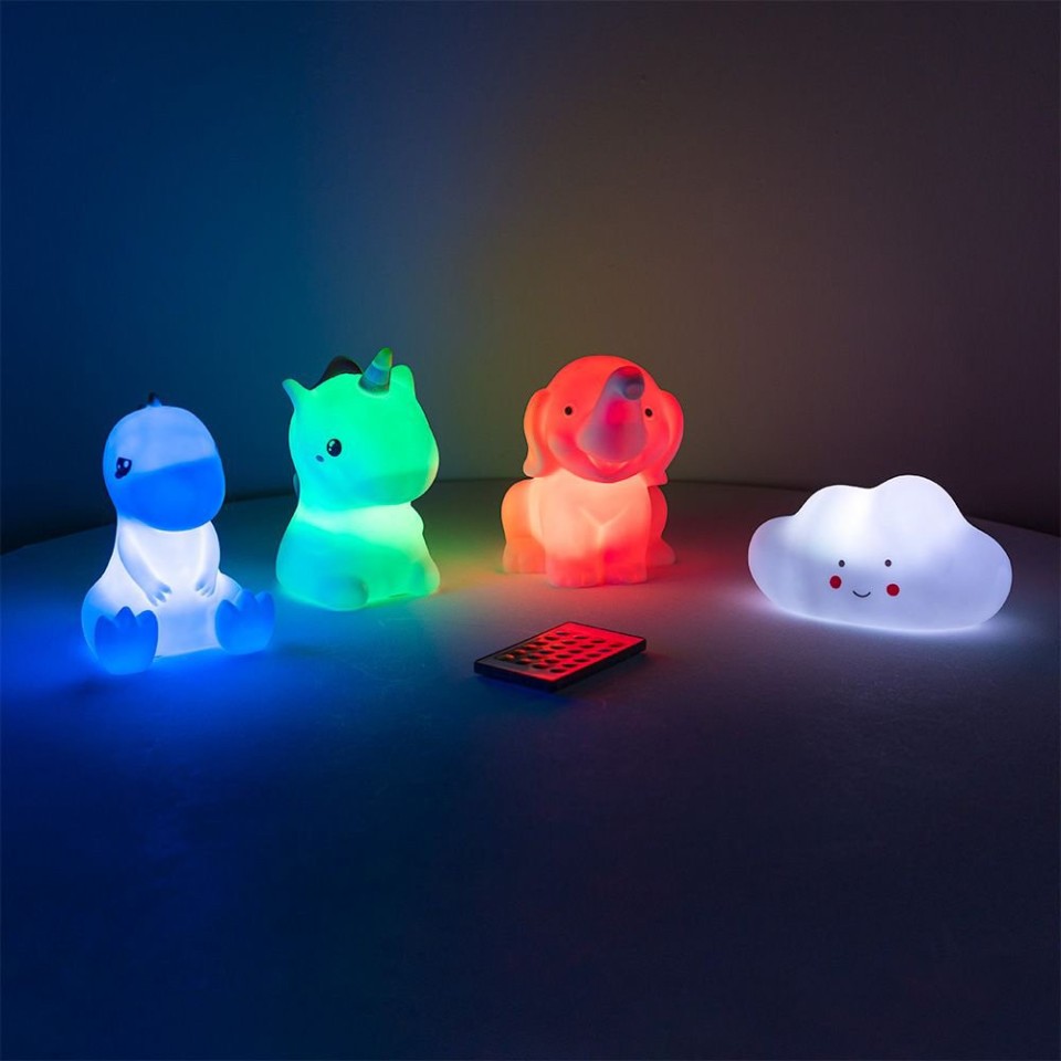 group rgb led light remote control